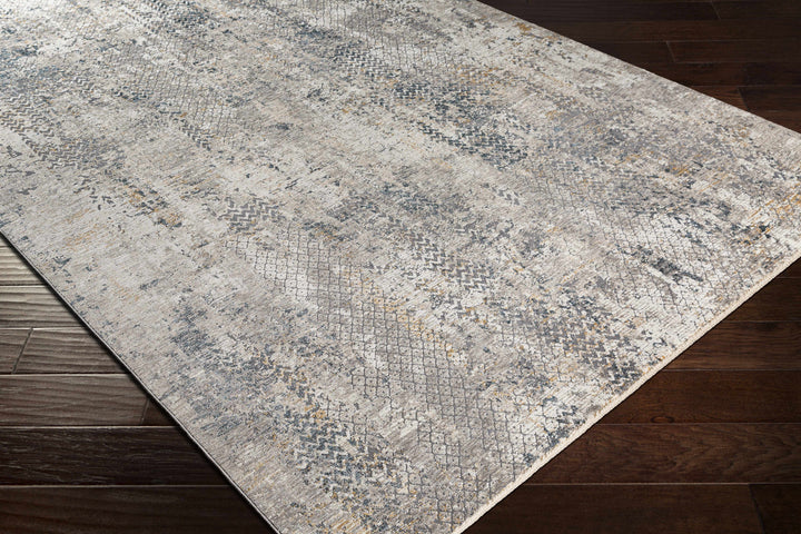 Lawnton Gray And Beige Modern Abstract Design Area Rug