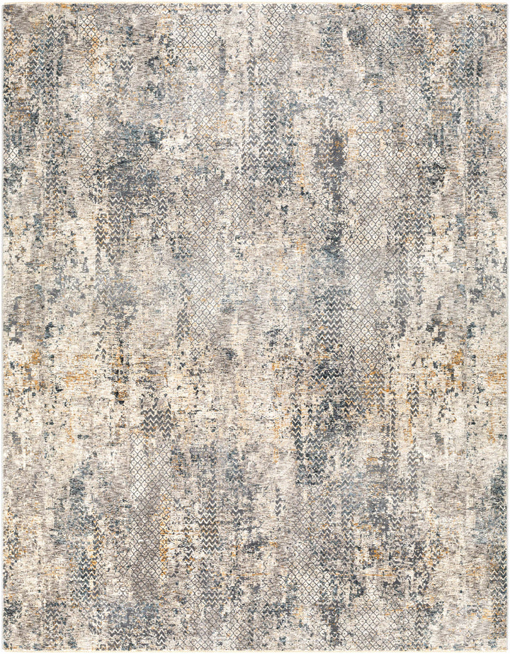 Lawnton Gray And Beige Modern Abstract Design Area Rug