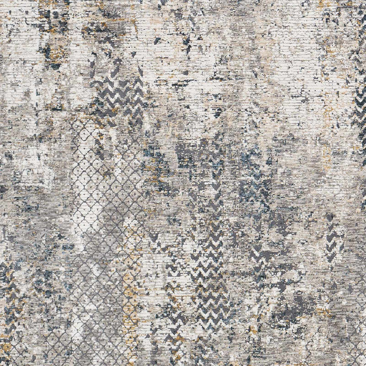 Lawnton Gray And Beige Modern Abstract Design Area Rug