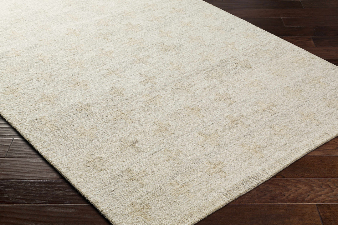 Lotta Hand Tufted Modern Style Beige Wool Area Rug