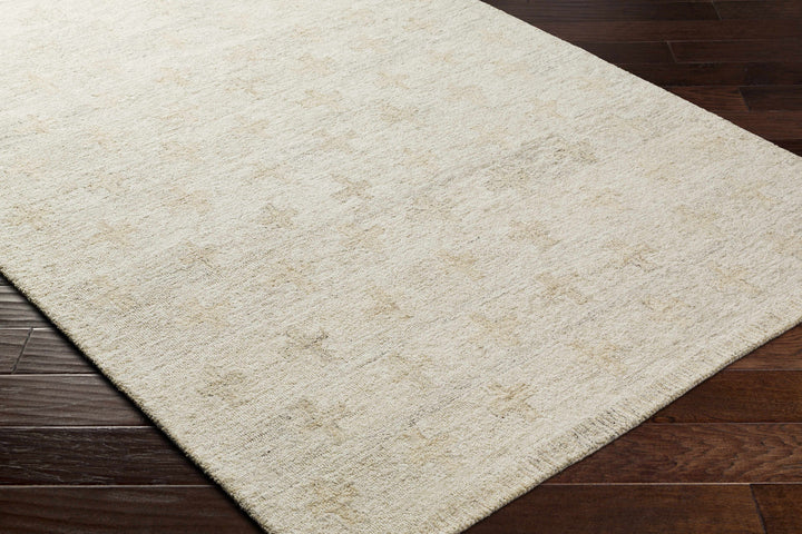 Lotta Hand Tufted Modern Style Beige Wool Area Rug