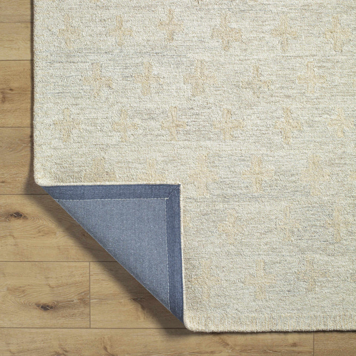 Lotta Hand Tufted Modern Style Beige Wool Area Rug