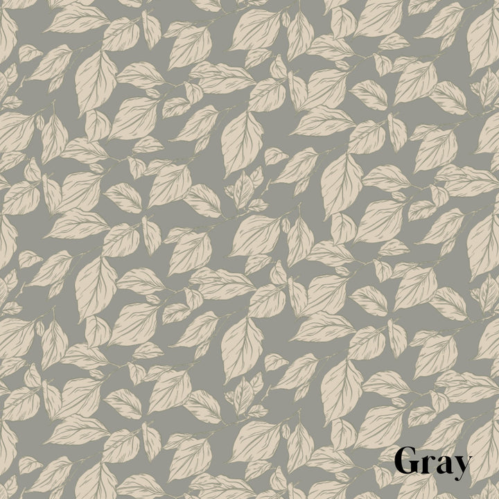 Leaf Printed Teal, Green and Pink self - adhesive Wallpaper - The Rug Decor