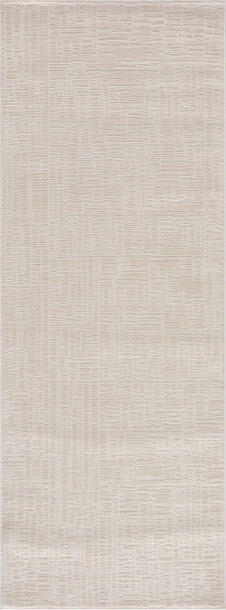 Leanna Modern Solid Design Cream Washable Area Rug - The Rug Decor