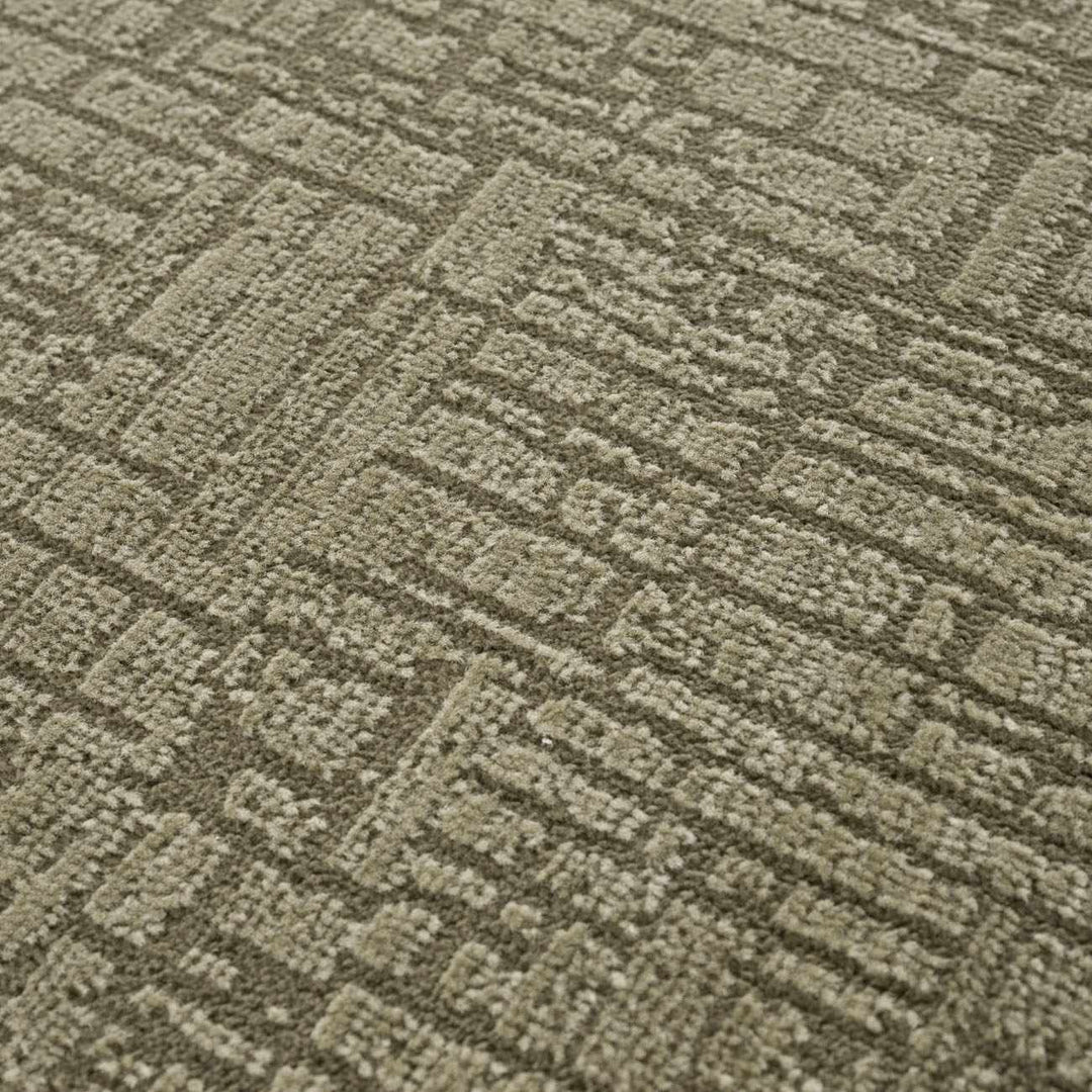 Leanna Modern Solid Design Green Washable Area Rug - The Rug Decor