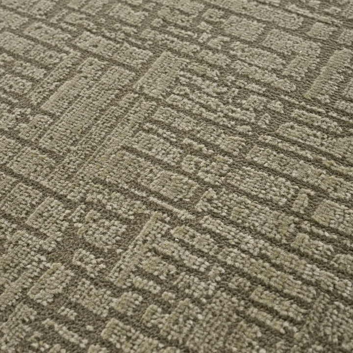 Leanna Modern Solid Design Green Washable Area Rug - The Rug Decor