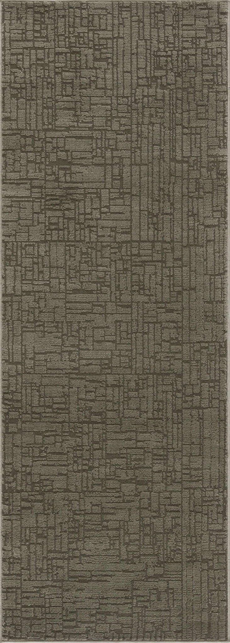 Leanna Modern Solid Design Green Washable Area Rug - The Rug Decor