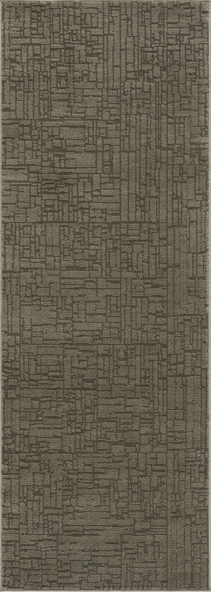 Leanna Modern Solid Design Green Washable Area Rug - The Rug Decor