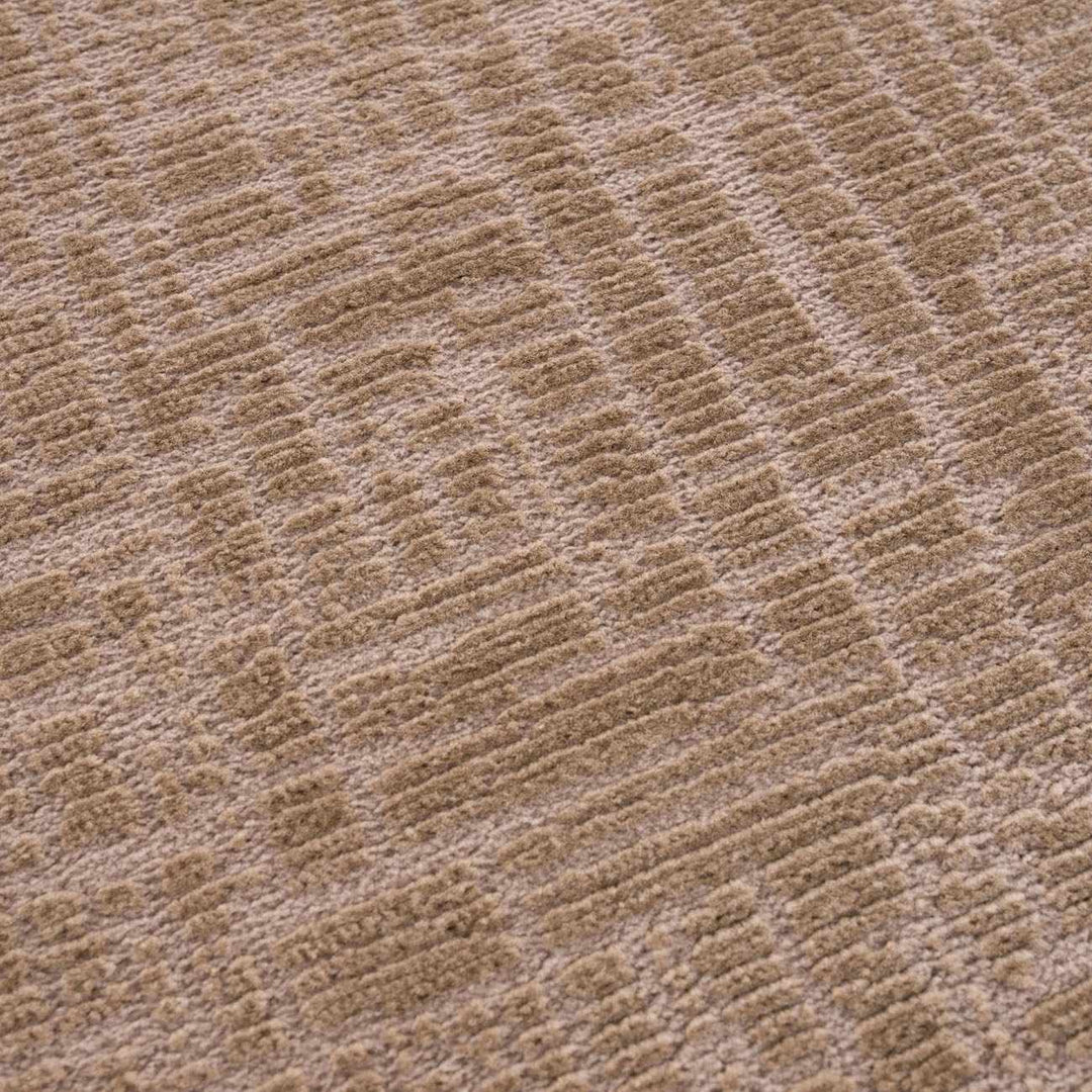 Leanna Modern Style Brown Washable Area Rug - The Rug Decor