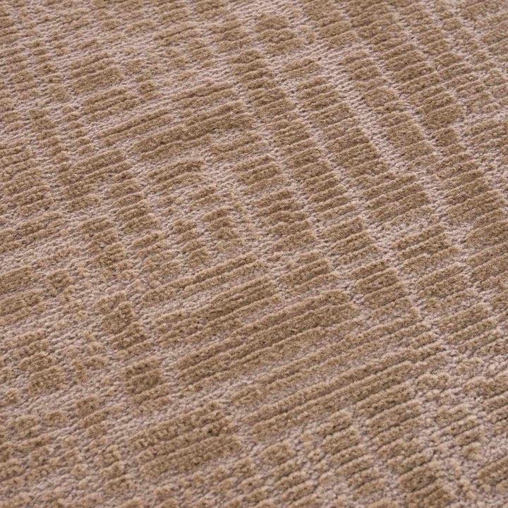Leanna Modern Style Brown Washable Area Rug - The Rug Decor