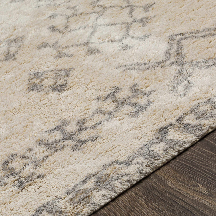 Lebeau Ivory Modern Geometrical Design Hand Woven Area Rug - The Rug Decor