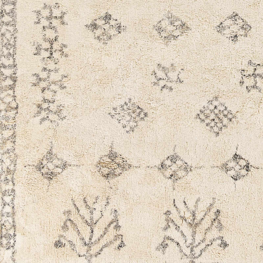 Lebeau Ivory Modern Geometrical Design Hand Woven Area Rug - The Rug Decor