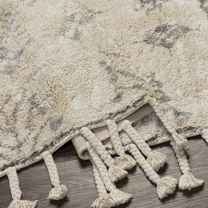 Lebeau Ivory Modern Geometrical Design Hand Woven Area Rug - The Rug Decor