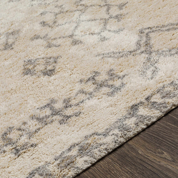 Lebeau Ivory Modern Geometrical Design Hand Woven Area Rug - The Rug Decor