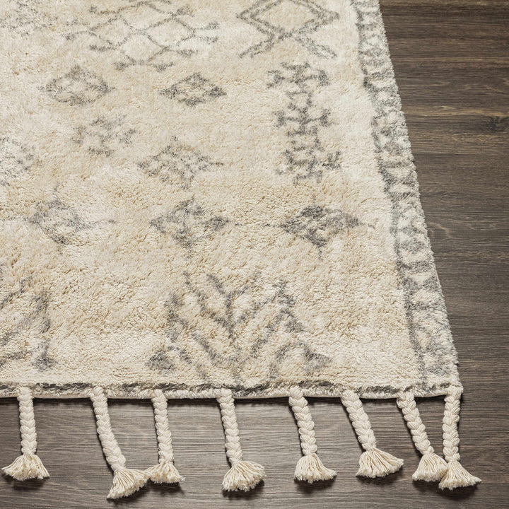 Lebeau Ivory Modern Geometrical Design Hand Woven Area Rug - The Rug Decor