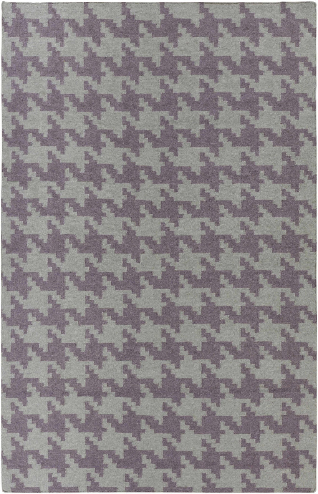 Ledbury Contemporary Gray And Purple Area Rug - The Rug Decor