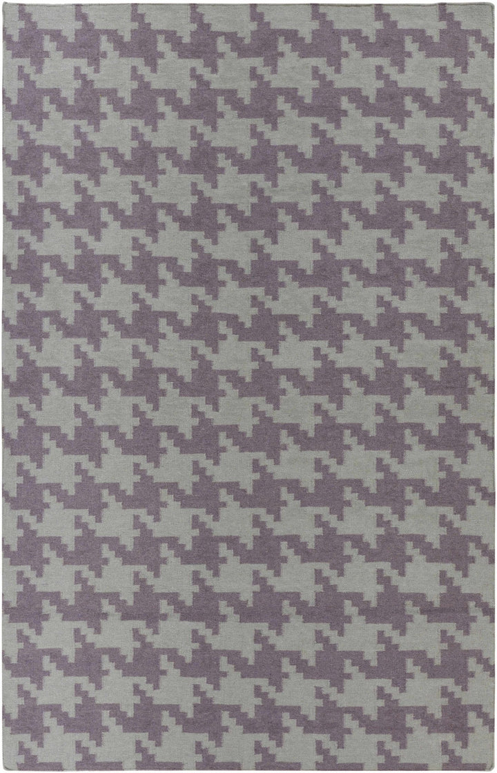 Ledbury Contemporary Gray And Purple Area Rug - The Rug Decor
