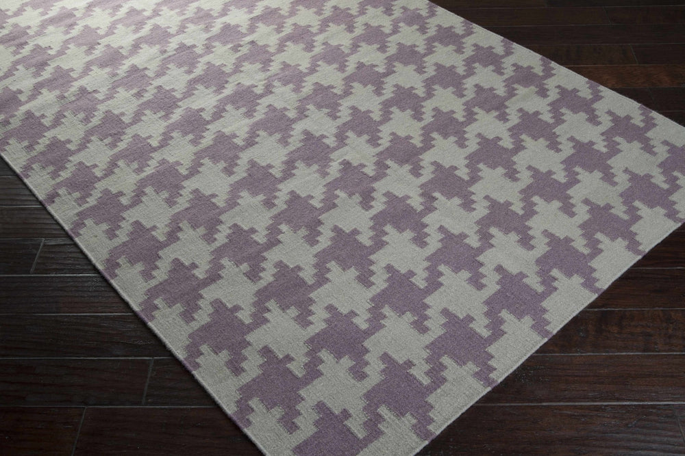 Ledbury Contemporary Gray And Purple Area Rug - The Rug Decor