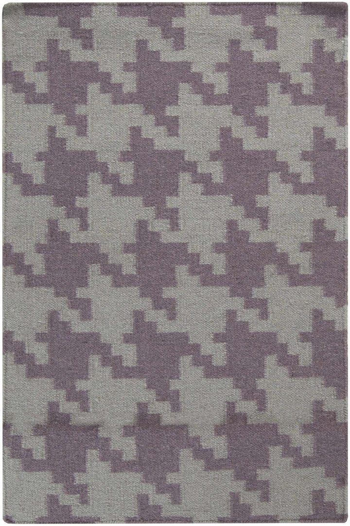 Ledbury Contemporary Gray And Purple Area Rug - The Rug Decor