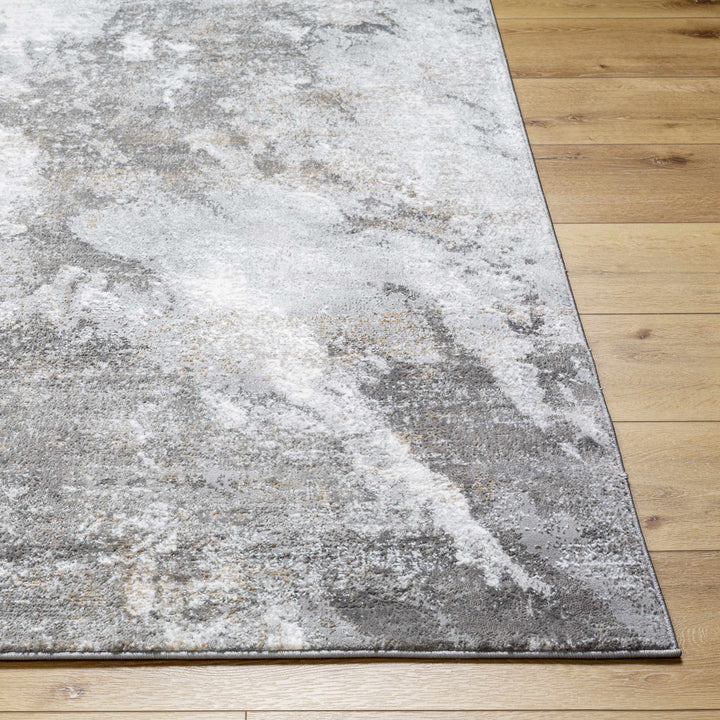 Leganes Ivory And Gray Modern Abstract Design Area Rug