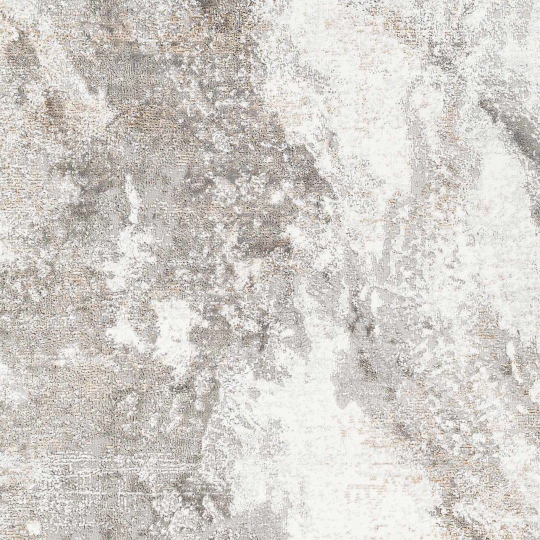 Leganes Ivory And Gray Modern Abstract Design Area Rug