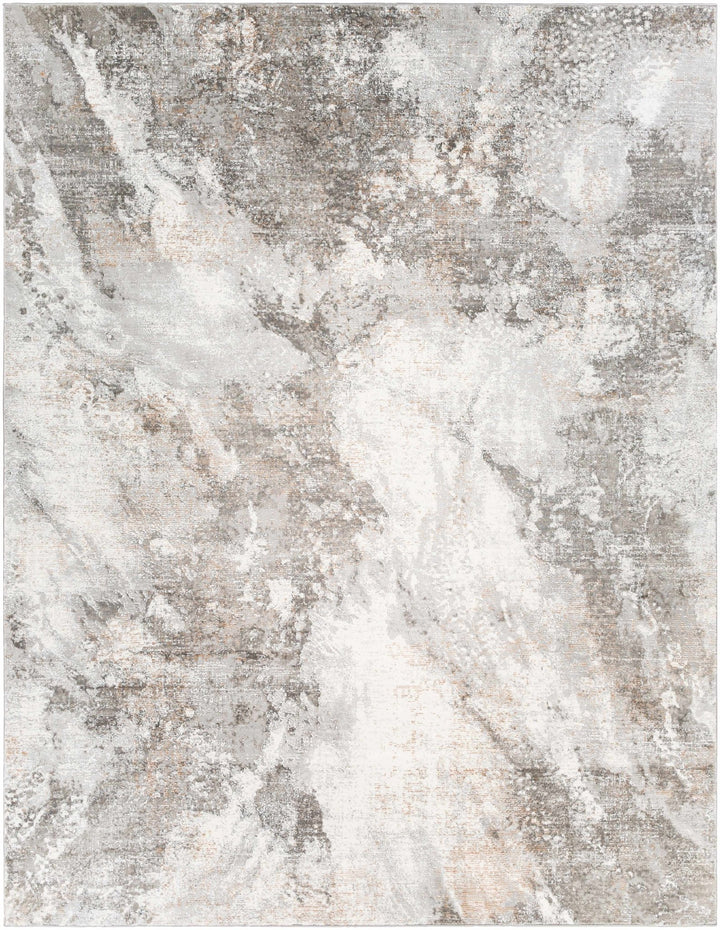 Leganes Ivory And Gray Modern Abstract Design Area Rug - The Rug Decor