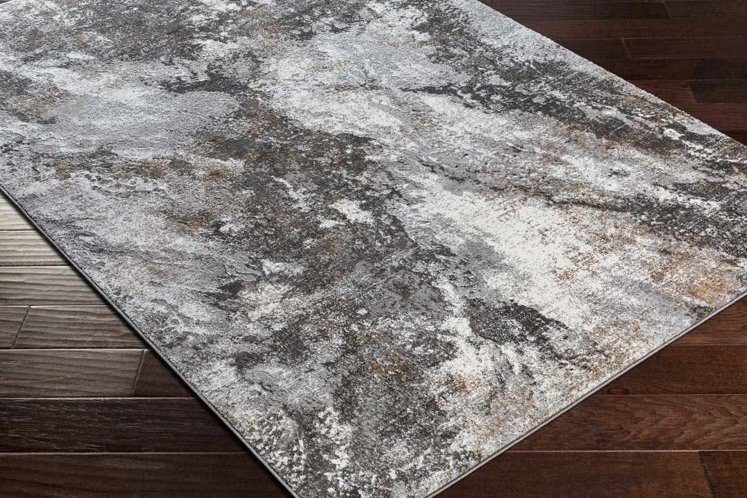 Leganes Ivory And Gray Modern Abstract Design Area Rug - The Rug Decor