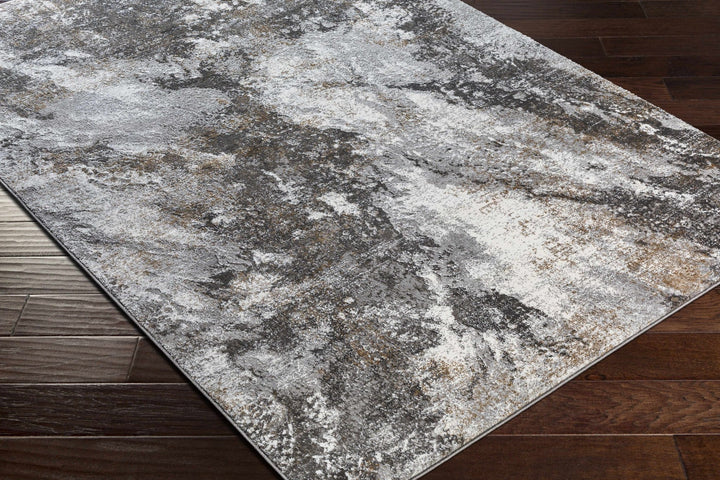 Leganes Ivory And Gray Modern Abstract Design Area Rug - The Rug Decor