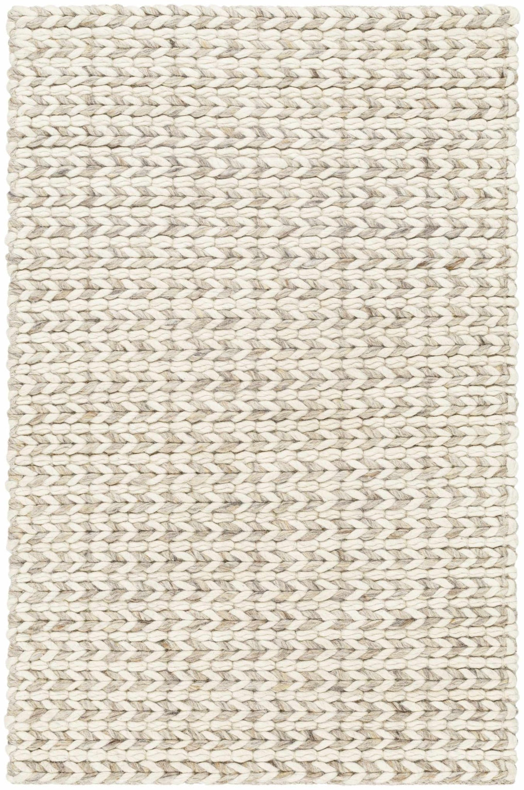 Lenci Contemporary Style Beige Area Rug - The Rug Decor