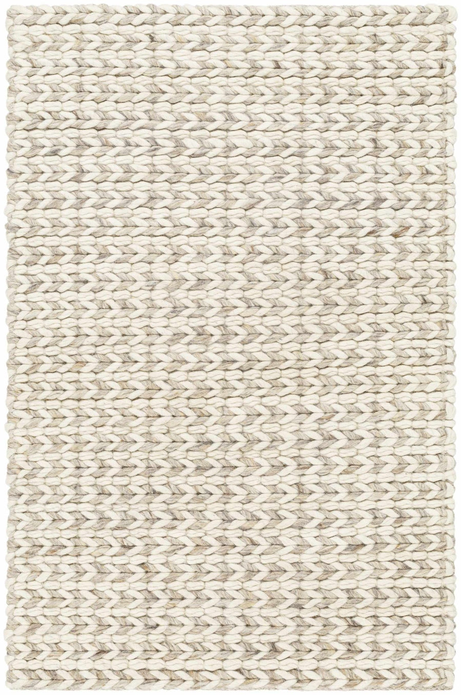Lenci Contemporary Style Beige Area Rug - The Rug Decor