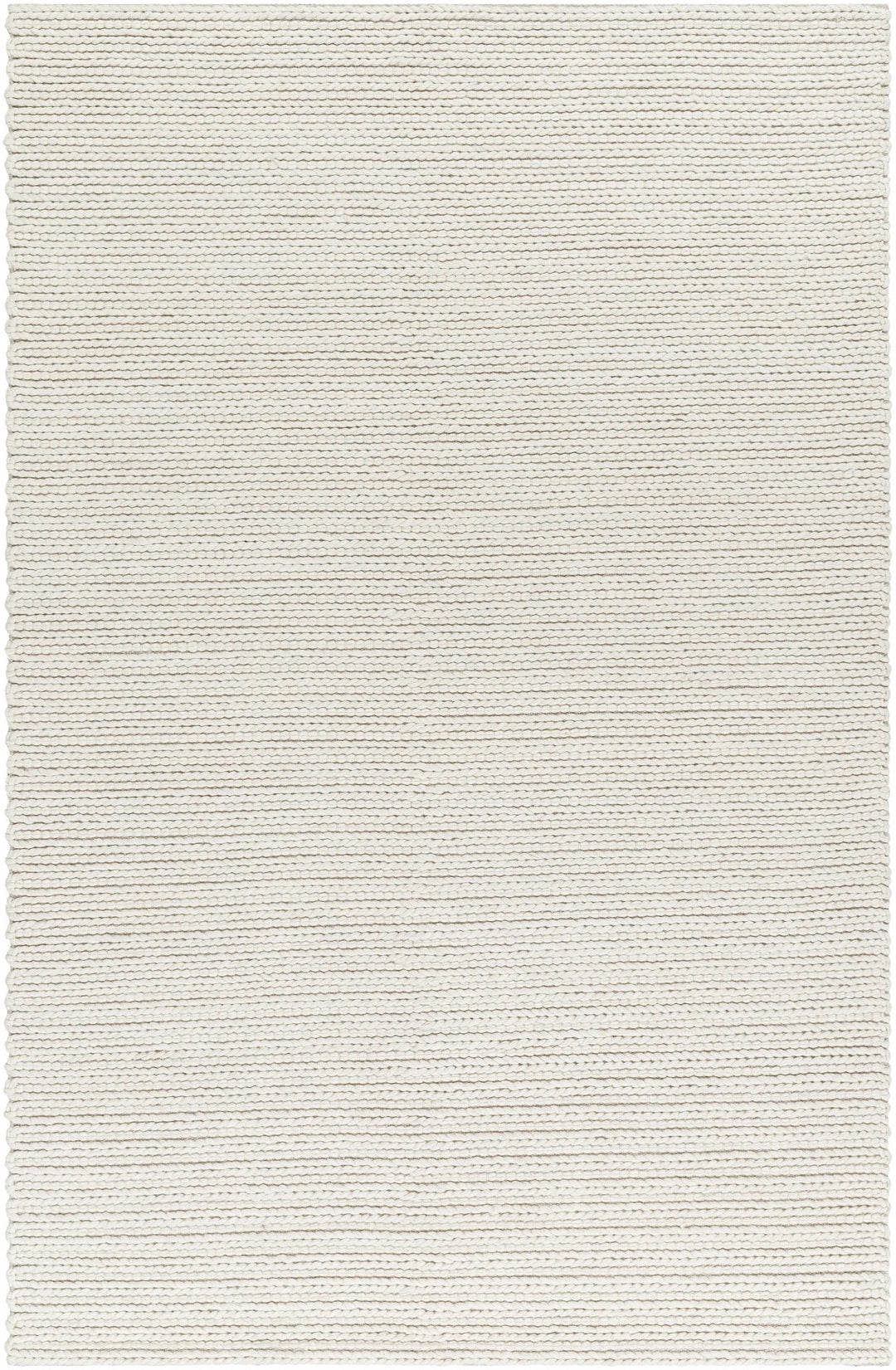 Lenci Modern Style Ivory Hand Woven Wool Area Rug - The Rug Decor