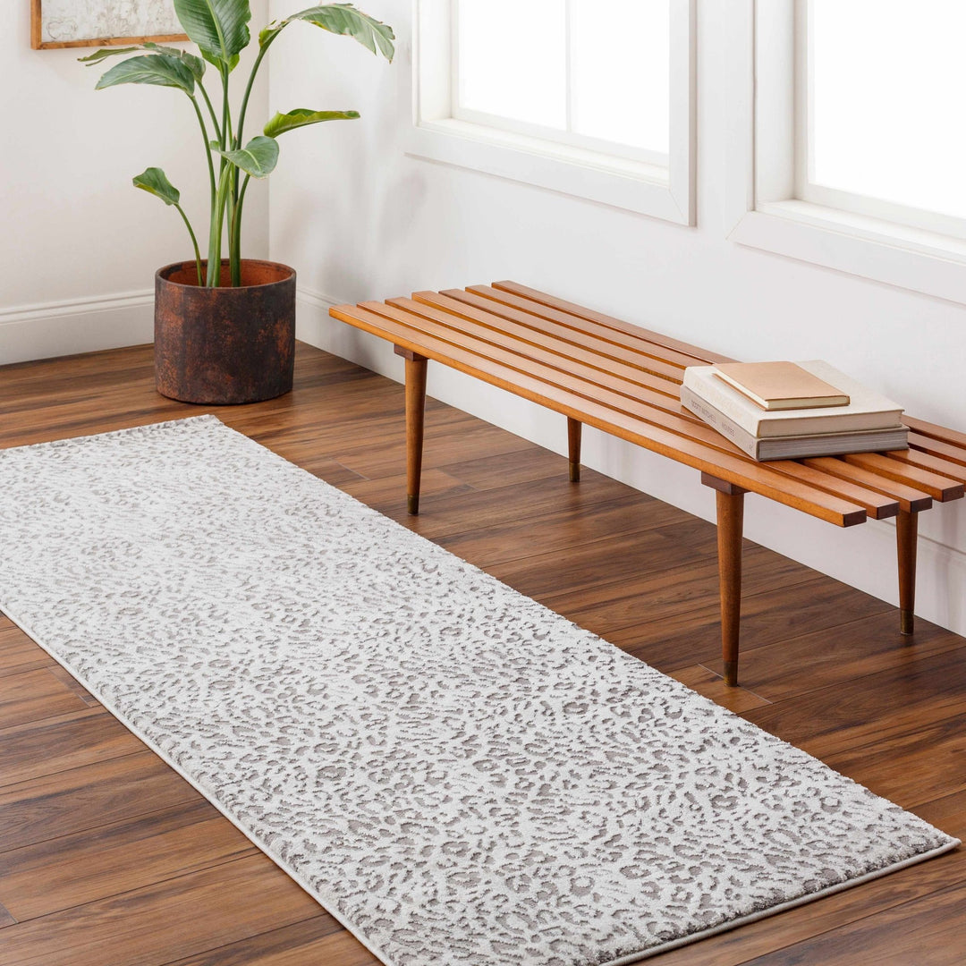 Lesa Gray Modern Contemporary Style Area Rug - The Rug Decor