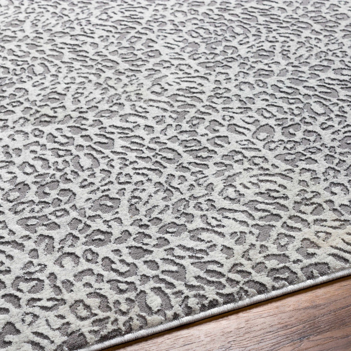 Lesa Gray Modern Contemporary Style Area Rug - The Rug Decor