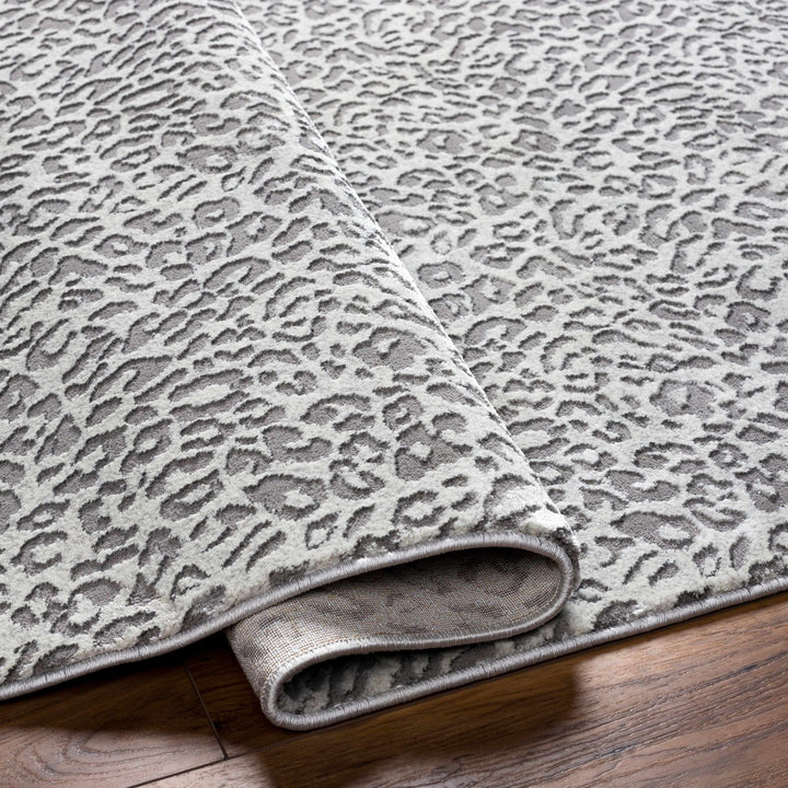 Lesa Gray Modern Contemporary Style Area Rug - The Rug Decor