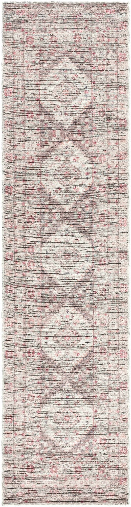 Liam Traditional Transitional Gray And Rust Area Rug - The Rug Decor