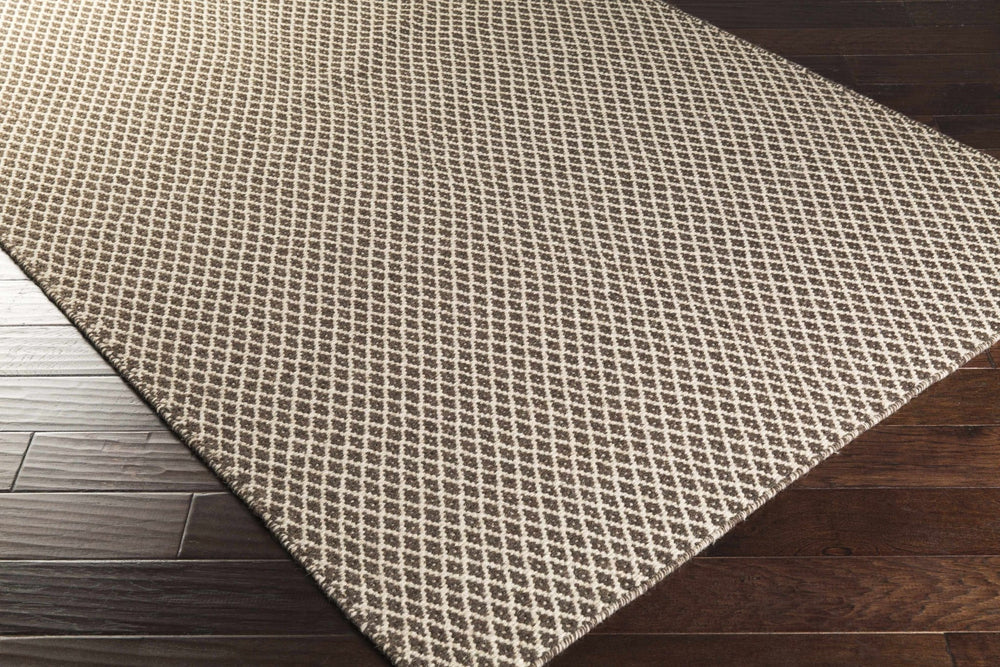 Lingo Modern Brown And Beige Hand Woven Area Rug - The Rug Decor