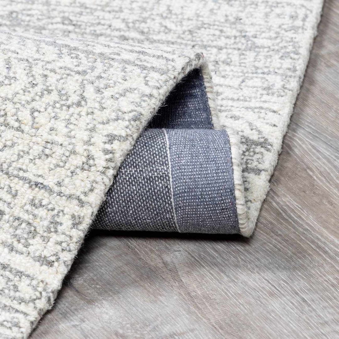 Livabliss Kinmundy Bohemian Design Gray Hand Tufted Wool Rug - The Rug Decor