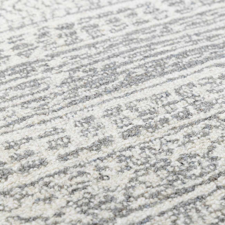 Livabliss Kinmundy Bohemian Design Gray Hand Tufted Wool Rug - The Rug Decor