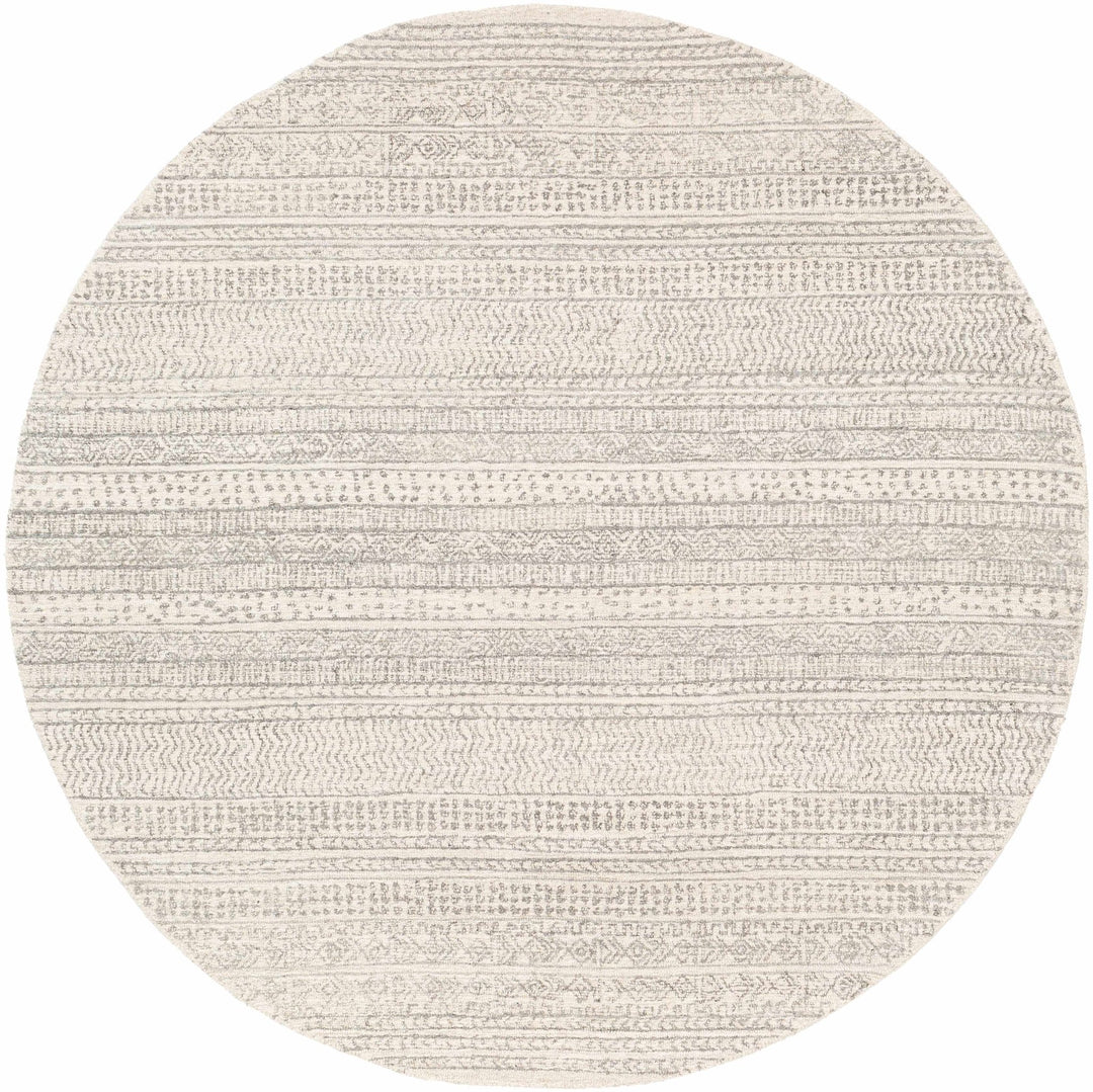 Livabliss Kinmundy Bohemian Design Gray Hand Tufted Wool Rug - The Rug Decor