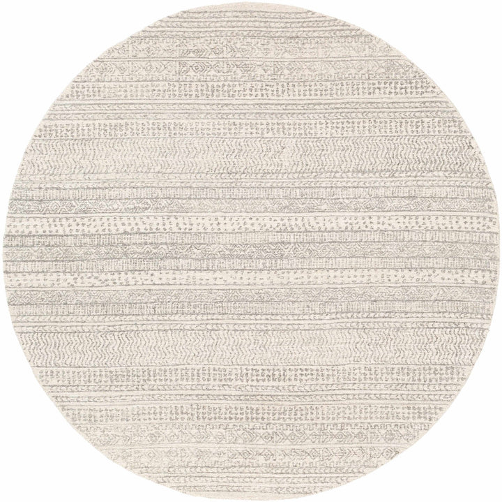 Livabliss Kinmundy Bohemian Design Gray Hand Tufted Wool Rug - The Rug Decor