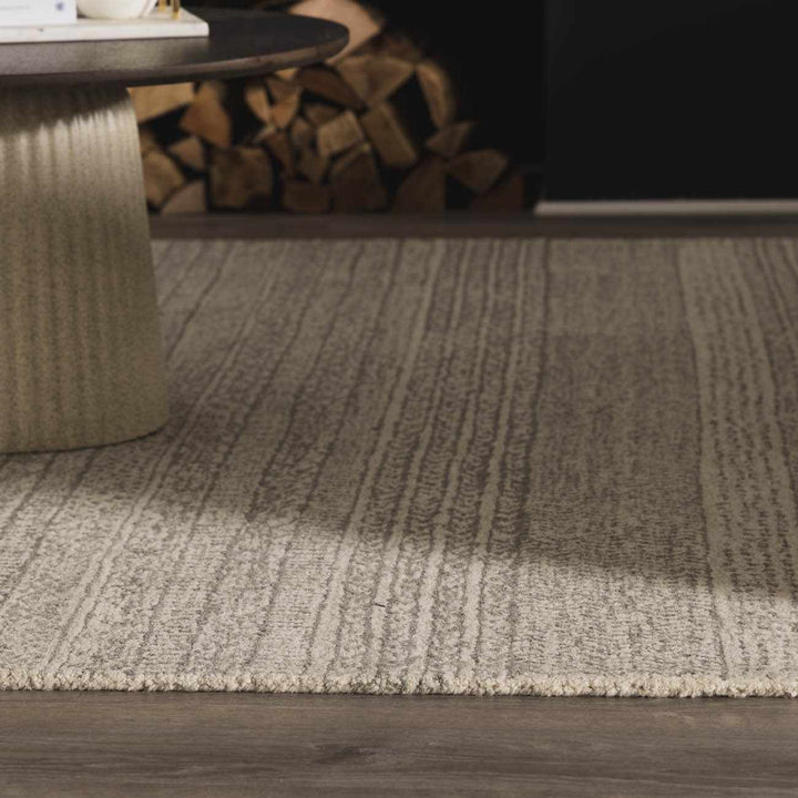 Livabliss Kinmundy Bohemian Design Gray Hand Tufted Wool Rug - The Rug Decor