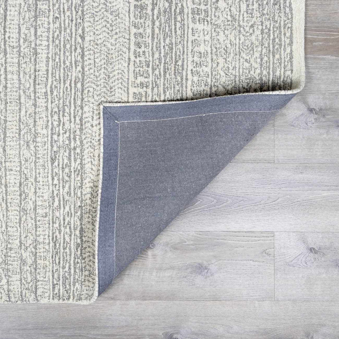 Livabliss Kinmundy Bohemian Design Gray Hand Tufted Wool Rug - The Rug Decor