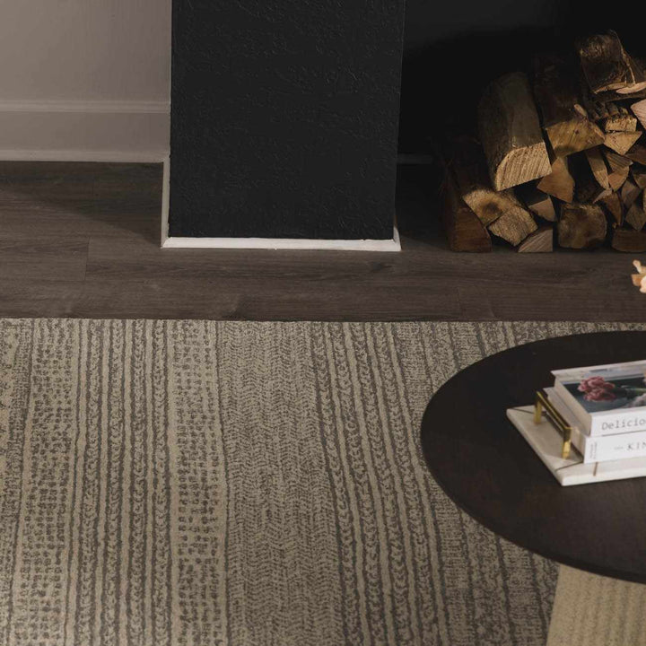 Livabliss Kinmundy Bohemian Design Gray Hand Tufted Wool Rug - The Rug Decor