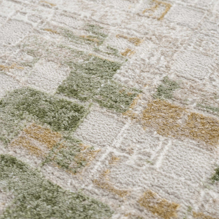 Liverpool Green Modern Abstract Design Area Rug - The Rug Decor