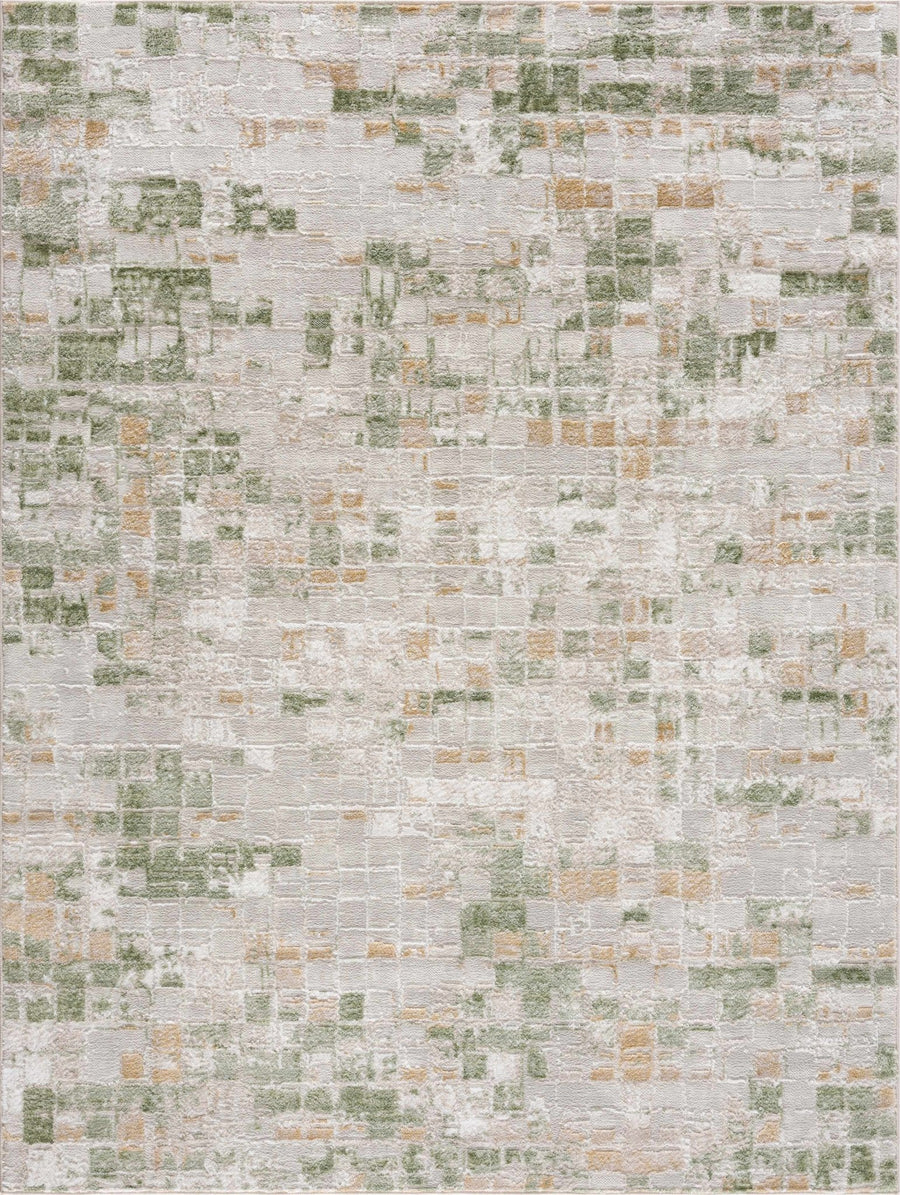 Liverpool Green Modern Abstract Design Area Rug - The Rug Decor