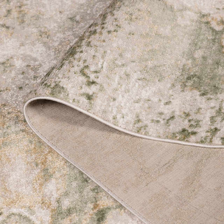 Liverpool Modern Abstract Design Green Area Rug - The Rug Decor