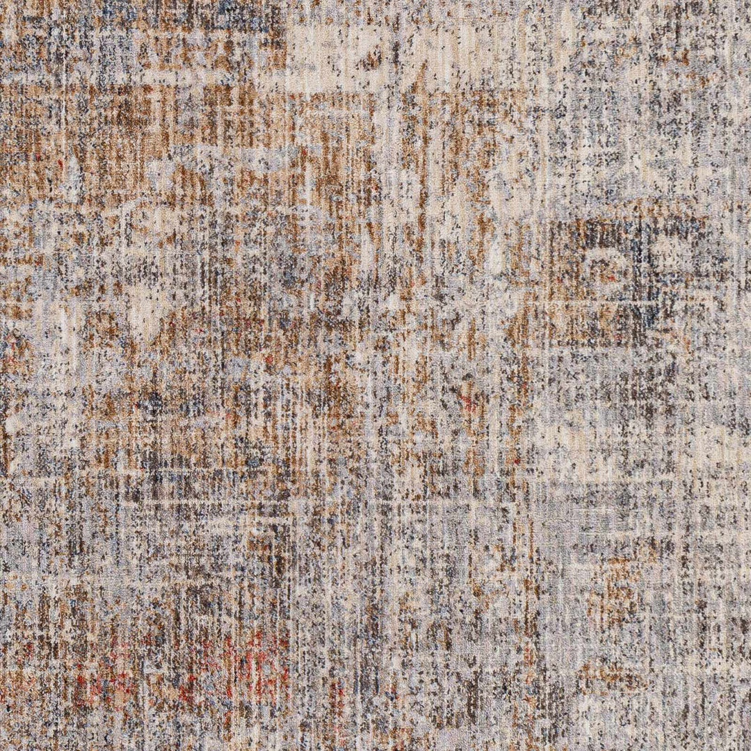 Llorente Modern Abstract Design Beige And Blue Rug - The Rug Decor