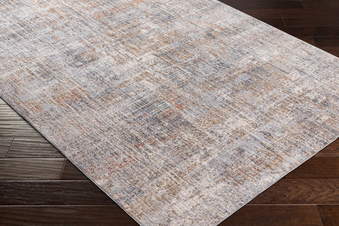 Llorente Modern Abstract Design Beige And Blue Rug - The Rug Decor