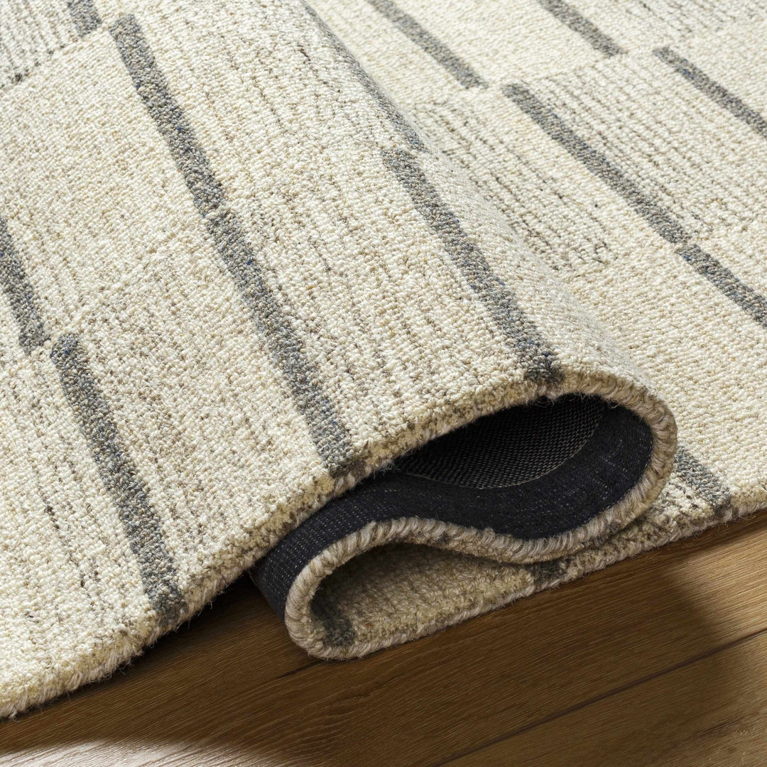 Loba Contemporary Beige And Gray Area Rug - The Rug Decor