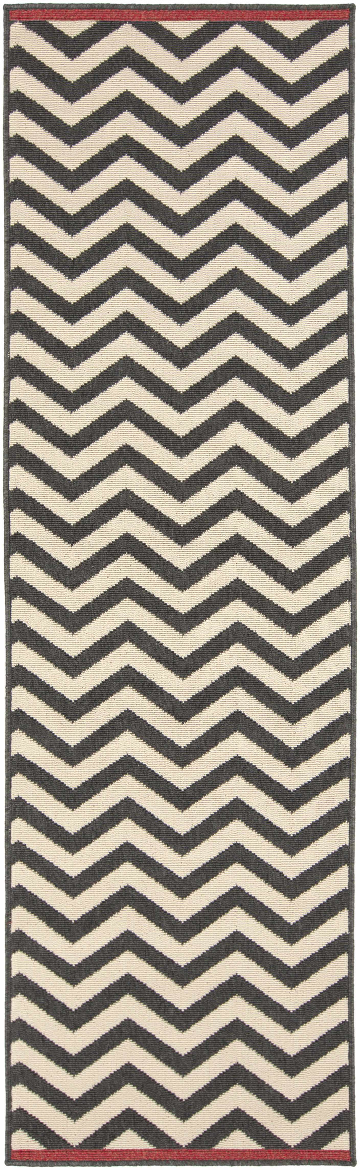Lockhart Contemporary Geometrical Black And Ivory Rug